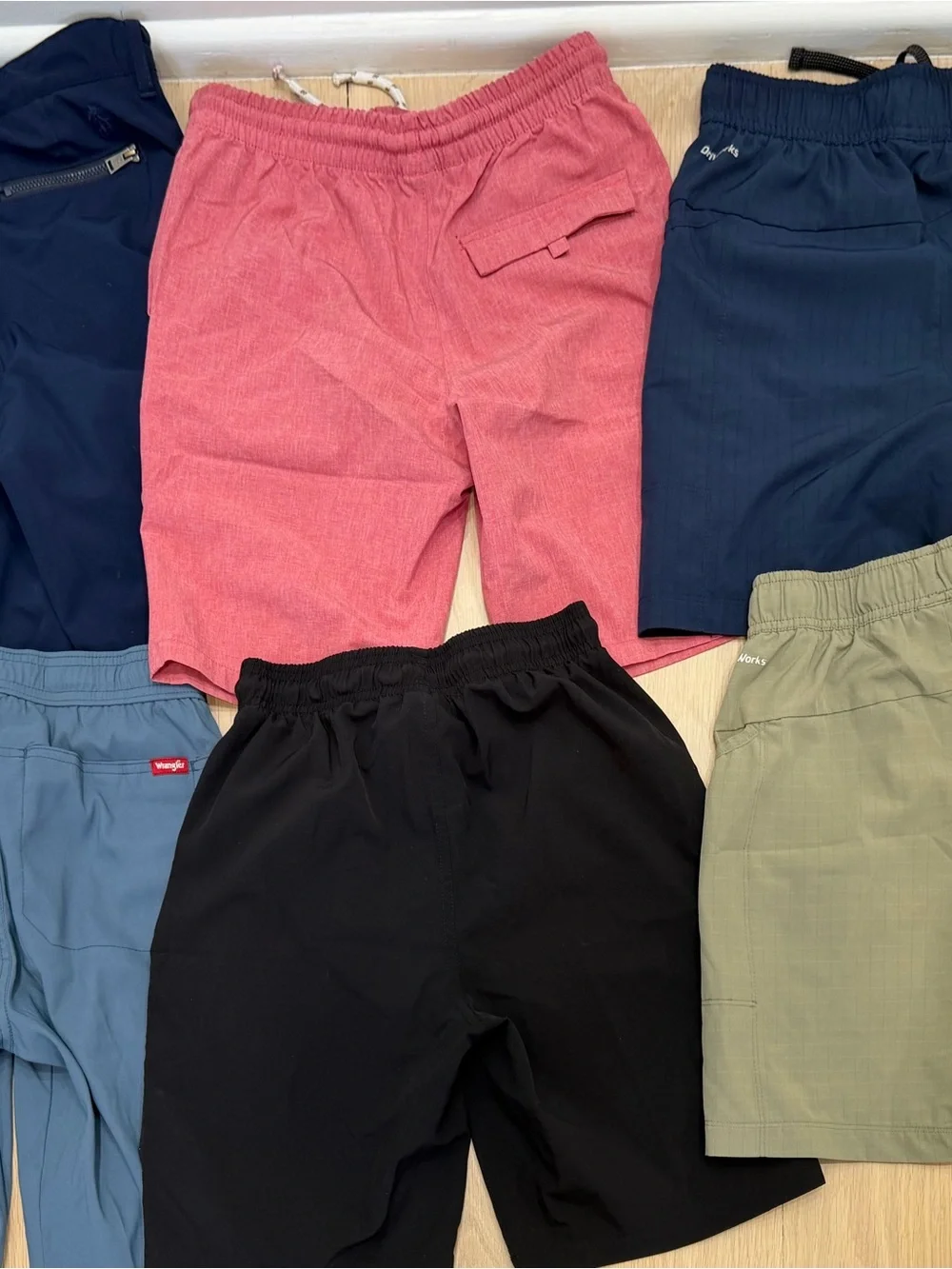 Boys SZ 10–12 Shorts Lot of 8| Polo Ralph Lauren, Under Armour Wrangler Athletic